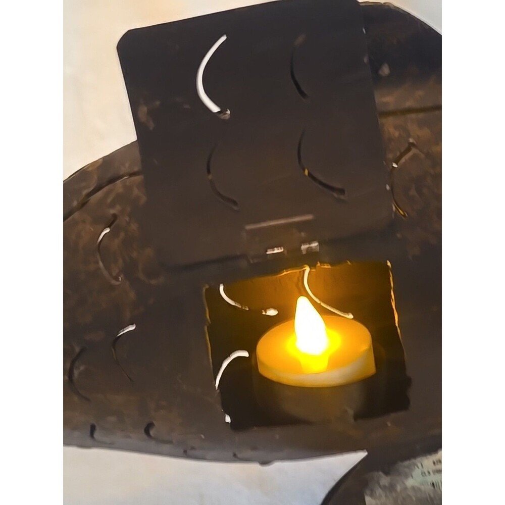 Vtg Metal Fish Tealight Candle Holder 13.5" Long - Picture 7 of 9